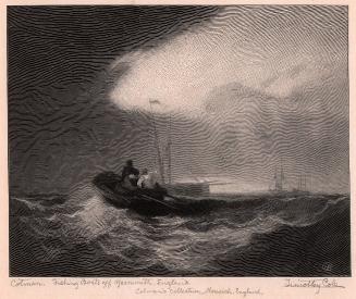Fishing Boats Off Yarmouth, England