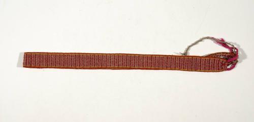 Belt with fringe