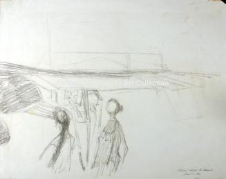 Sketch for Flint Hall Mural