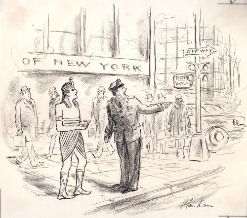 “You can’t miss it. A big heap of stones, Eightieth Street and Fifth Avenue, just south of the Museum.”