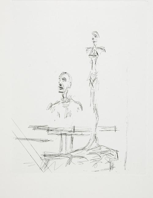 Dans l'Atelier from Paroles pientes (illustrated book)
