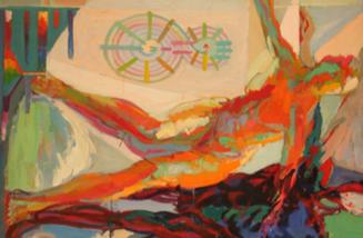 [Study for mural "Man and His Universe"]