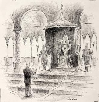 "Then, your Royal Highness, after presenting my credentials to Secretary-General U Thant, proceeded to Pier 74, at Thirty-Fourth Street, and the Hudson River, to reclaim my limousene.."