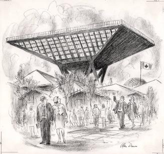 "Oh dear! It's the what's-their-names. General Motors Pavilion, '65."