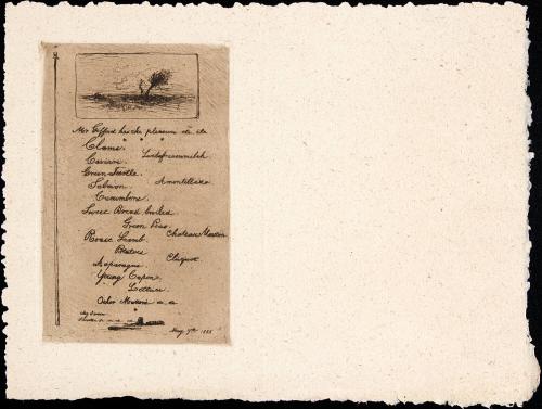 Dinner Menu
