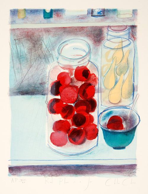 Red Plums in a Jar