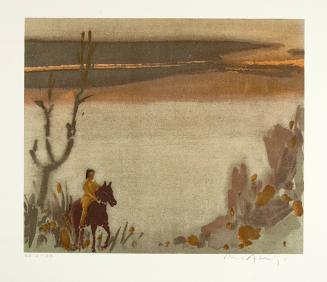 Horseman in Landscape
