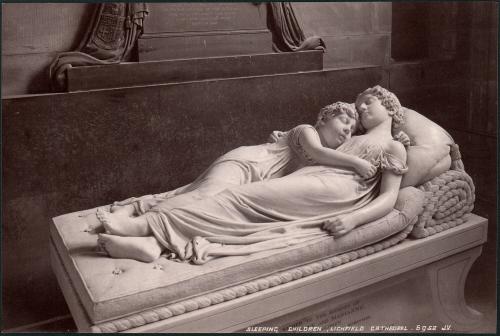 Sleeping Children, Lichfield Cathedral. 6952. J. V.