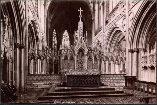 Reredos, Lichfield Cathedral. 3951. G. W. W.