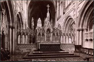 Reredos, Lichfield Cathedral. 3951. G. W. W.