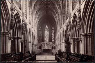 Lichfield Cathedral. Choir and Chancel. 4432. J. V.