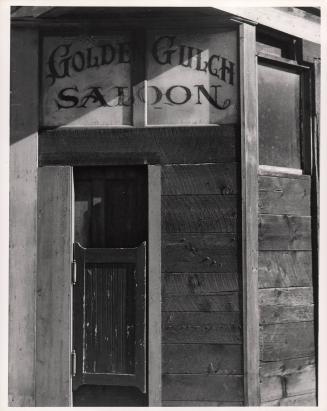 Entrance of Golden Gulch Saloon, Silverton Colo.