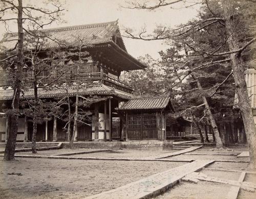 Pathways in Temple Courtyard