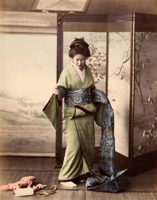 Woman in Kimono