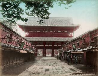 A gate of Temple (Asakusa's Tokyo)