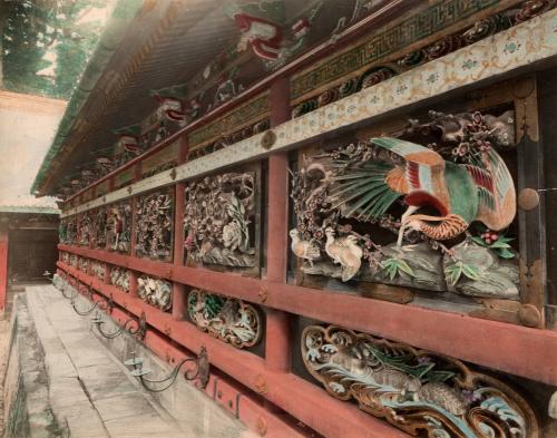 Great carving in Nikko temple