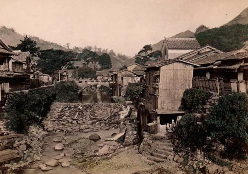 Mill with waterwheel