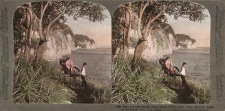 East over Mississippi Bay, where Perry came (1854) opening Japan to the world--near Yokohama