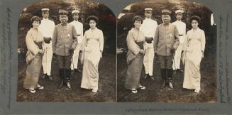 Field Marshall Marquis Oyama and Family