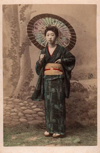 [Woman with parasol]