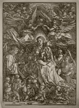 Virgin Surrounded by Many Angels
