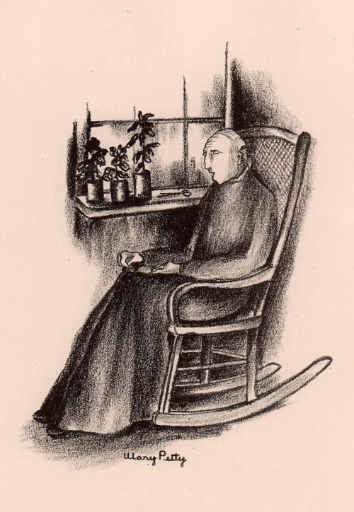 [Seated man]