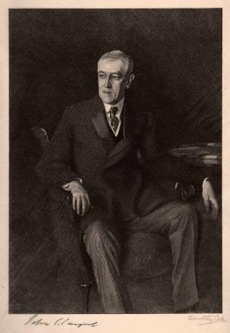 Portrait of Woodrow Wilson (after John Singer Sargent)