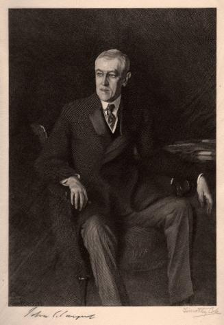 Portrait of Woodrow Wilson