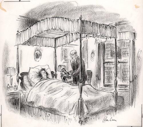 "You'll be all right in a few days. Just stay indoors, keep the windows closed, and stop reading the 'New York Times Air Pollution Index'."