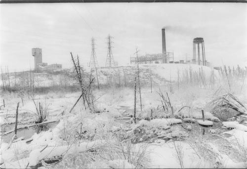 Distant View of the International Nickel Plant