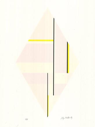 Untitled (Yellow and Pink Diamond)