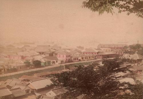 View of Yokohama and Harbor