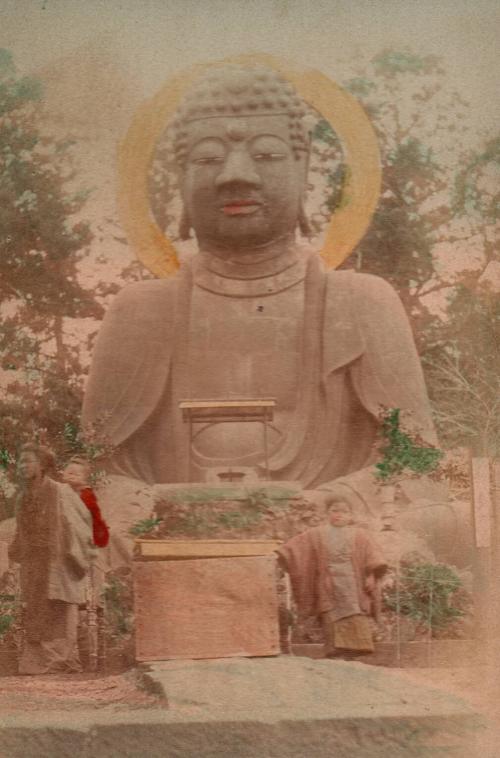 Bronze Daibutsu in Ueno Park, Tokyo