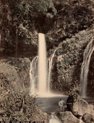 No. 348 Urami Falls at Nikko