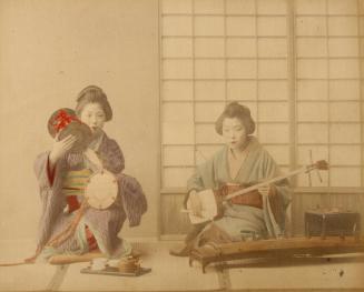 [Two women with instruments]