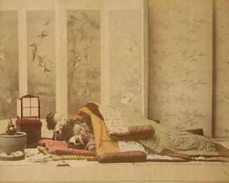 [Two women sleeping]