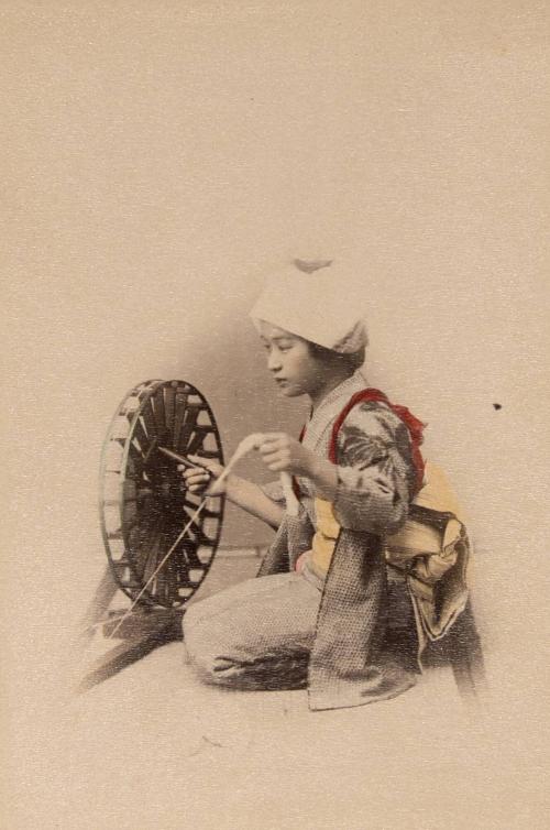 Woman spinning