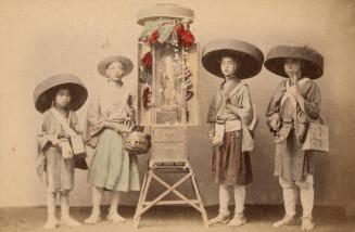 Itinerant priests with portable shrine