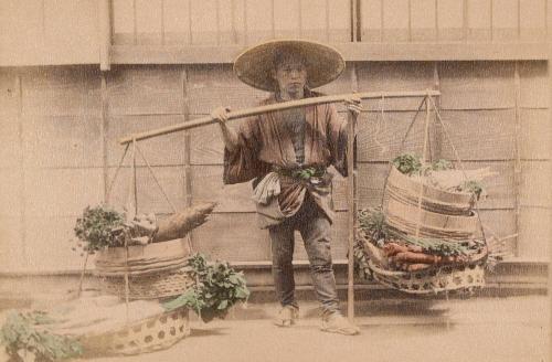 Vegetable seller