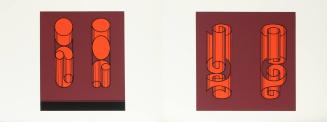 Formulation: Articulation, Portfolio I, Folder 18 (left: The Impossibles; right: Rolled Wrongly)