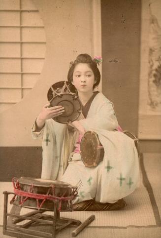 Woman with Drums