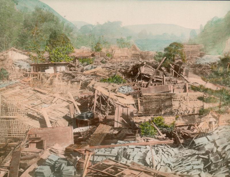 Village Destroyed by Earthquake – Works – eMuseum