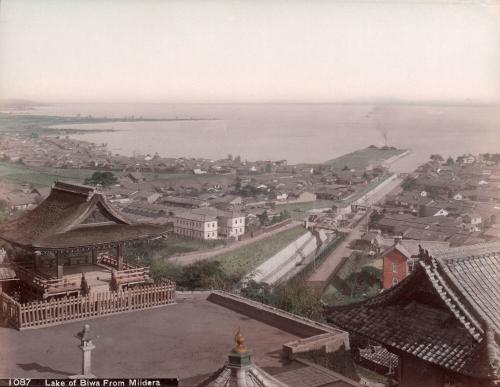 Lake of Biwa From Miidera