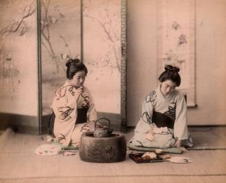 Two Women at Tea