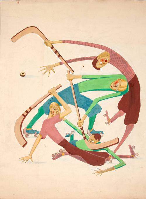 Illustration for Roller Hockey