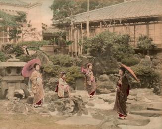 Four Women in a Garden