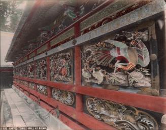 Carved Temple Wall at Nikko 1573