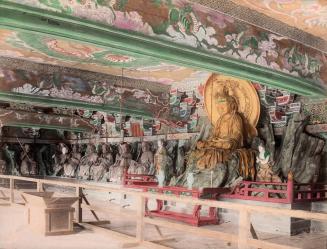 Interior of Buddhist Temple