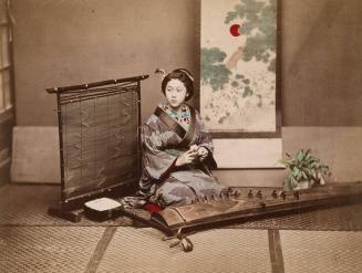 Woman with Koto and Samisen