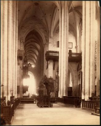 [Cathedrale de Laon - interior detail]